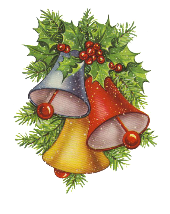 Transparent Christmas Bell Jingle Bell Christmas Ornament Food for Christmas