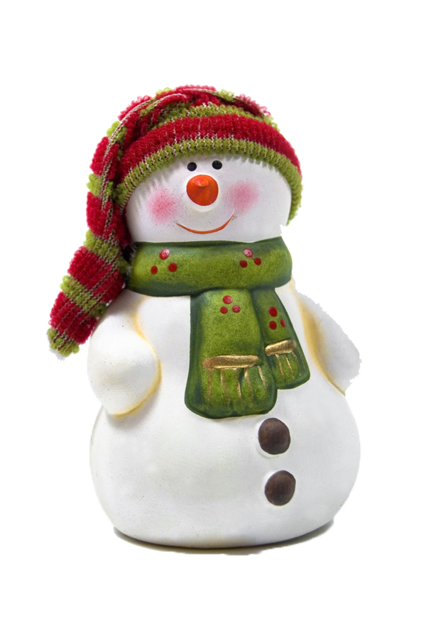 Transparent Snowman Christmas Scarf Christmas Ornament for Christmas