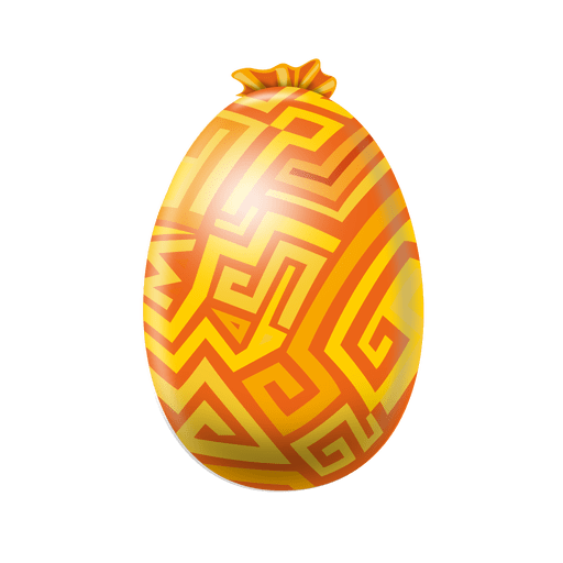 Transparent Easter Bunny Easter Egg Design Easter Egg Orange for Easter