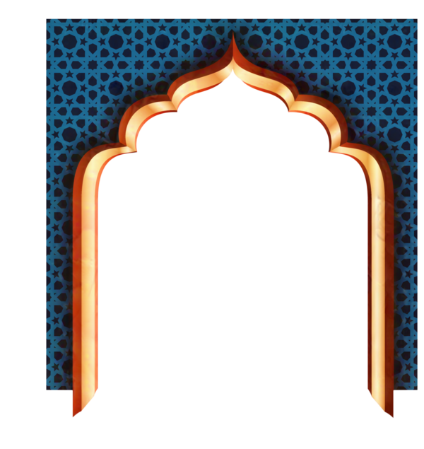 Transparent Eid Alfitr Eid Aladha Ramadan Arch Picture Frame for Ramadan