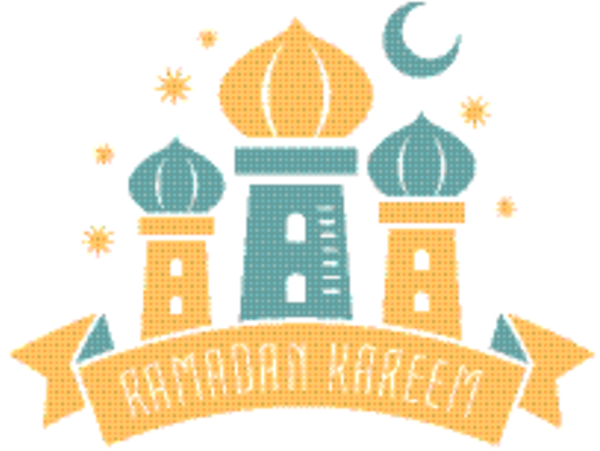 Transparent Ramadan Logo Islamic New Year Line for Ramadan