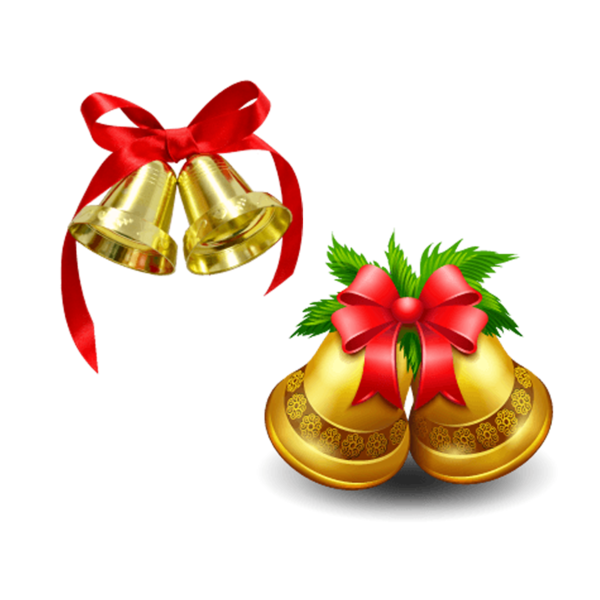 Transparent Christmas Jingle Bell Christmas Decoration Christmas Ornament Flower for Christmas