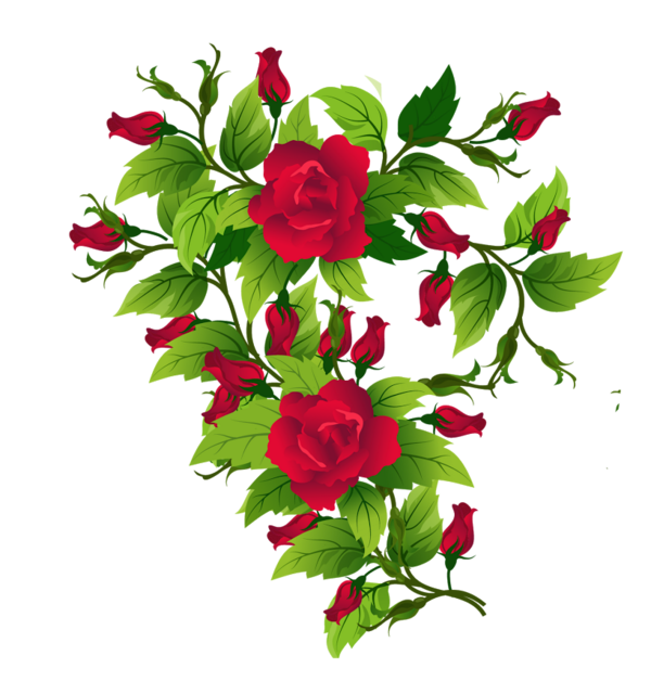 Transparent Rose Garden Roses Red Roses Petal Flowerpot for Valentines Day