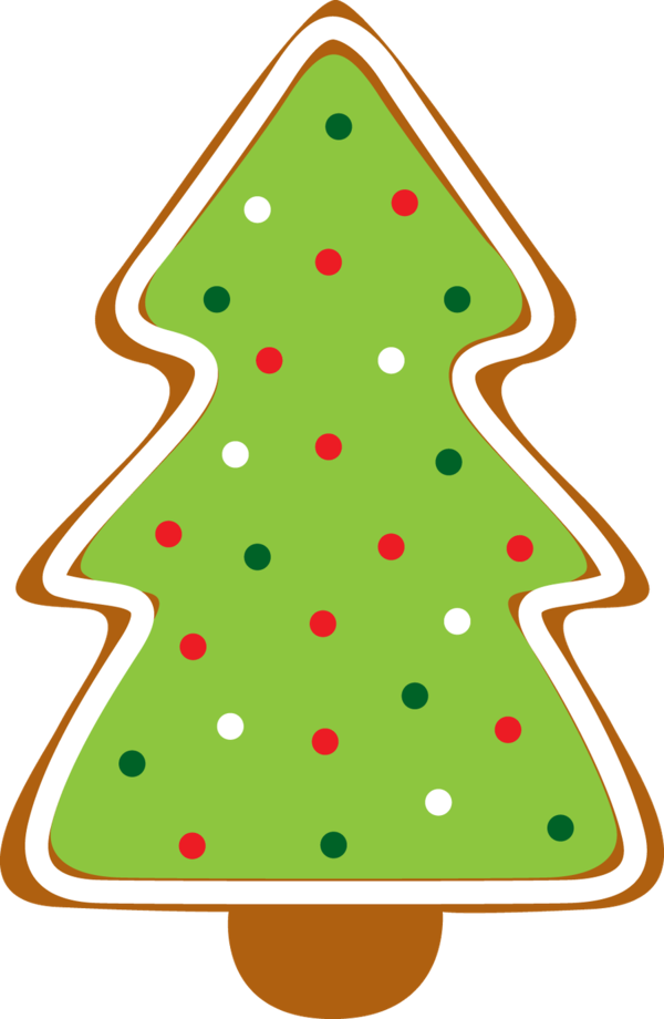 Transparent Christmas Cookie Clip Art Christmas Sugar Cookie Christmas Tree Green for Christmas