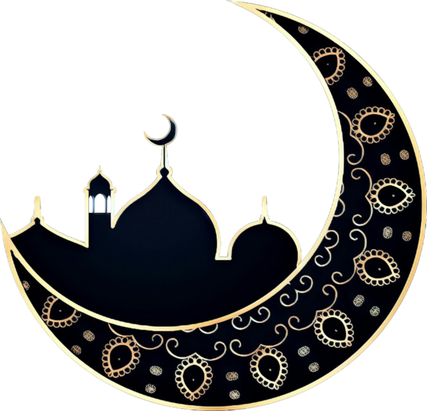 Transparent Quran Ramadan Eid Aladha Mosque Silhouette for Ramadan