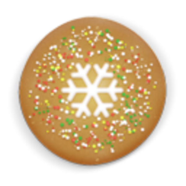 Transparent Christmas Cookie Biscuits Christmas Christmas Ornament for Christmas