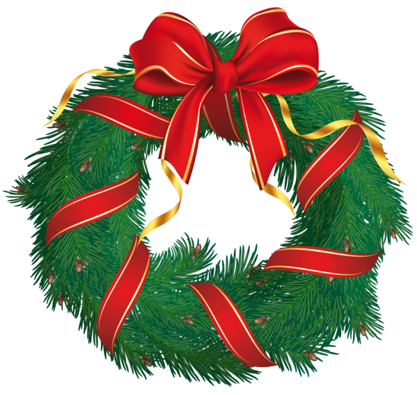 Transparent Candy Cane Christmas Wreath Evergreen Christmas Decoration for Christmas