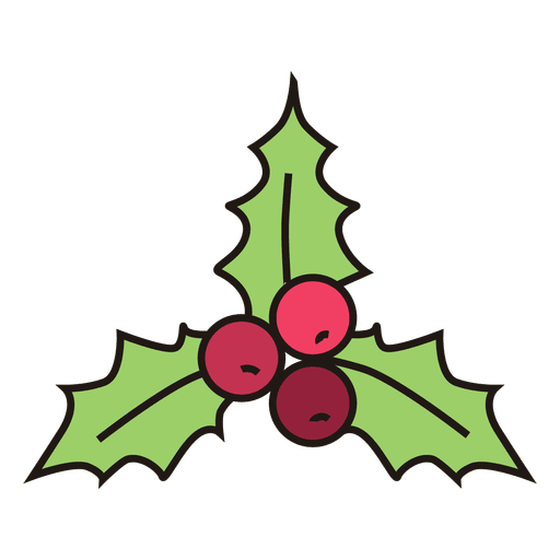 Transparent Mistletoe Drawing Cartoon Leaf Green for Christmas