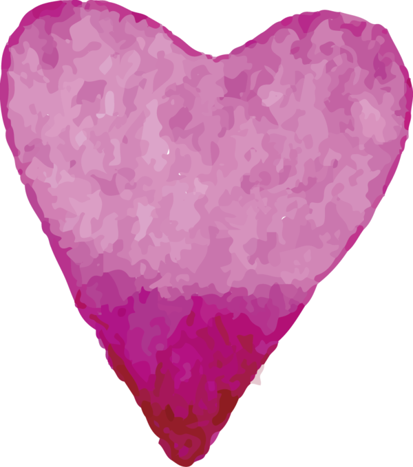 Transparent Heart Pink Gratis for Valentines Day