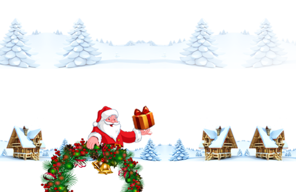 Transparent Santa Claus Christmas Tree Christmas Christmas Decoration Holiday for Christmas