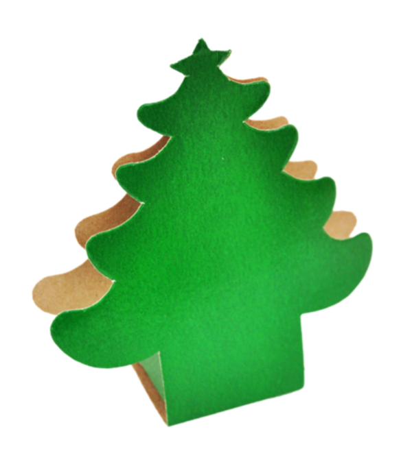 Transparent Paper Christmas Tree Christmas Green for Christmas