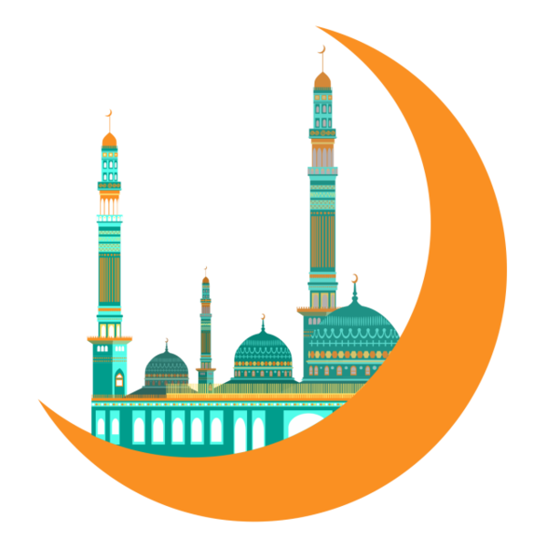 Transparent Religion Ramadan Moon Landmark for Ramadan