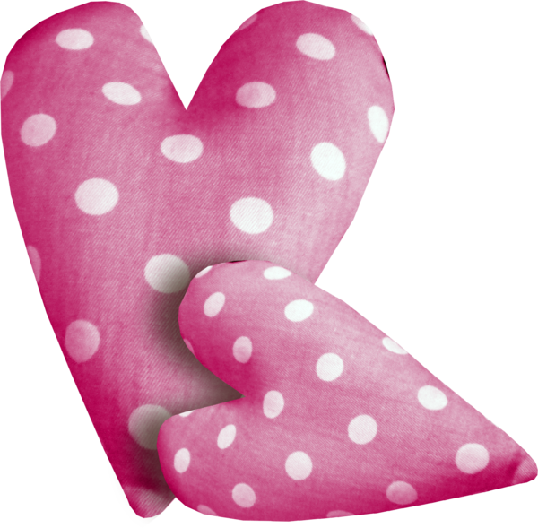 Transparent Pillow Heart Dakimakura Pink for Valentines Day