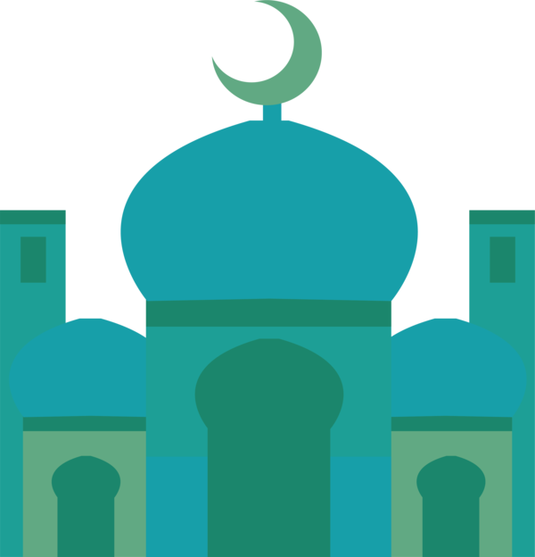 Transparent Quran Islam Islamic Culture Green Line for Ramadan