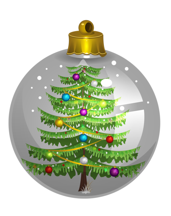 Transparent Christmas Tree Christmas Bolas Fir Pine Family for Christmas