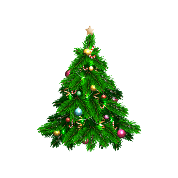 Transparent Christmas Tree Christmas Day Decorated Christmas Tree Christmas Decoration for Christmas