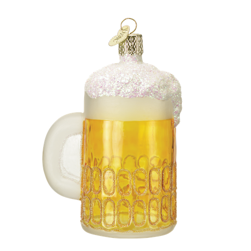 Transparent Pabst Mansion Beer Moscow Mule Christmas Ornament Mug for Christmas