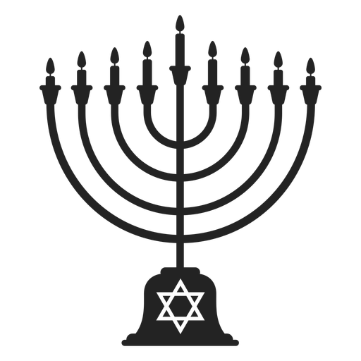 Transparent Menorah Knesset Menorah Judaism Candle Holder Hanukkah for Hanukkah