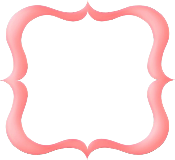 Transparent Borders And Frames Heart Frame Picture Frames Pink Heart for Valentines Day