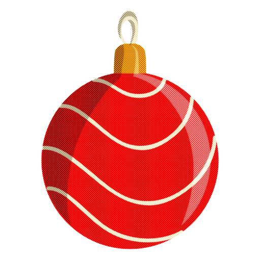 Transparent Red Christmas Ornament Holiday Ornament for Christmas