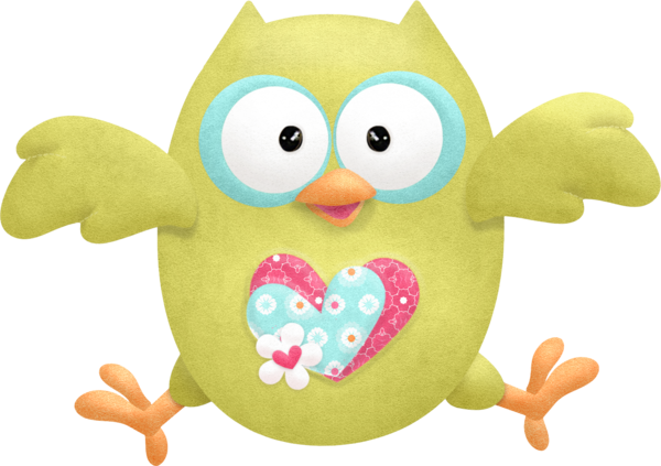 Transparent Owl Bird Little Owl Toy for Easter