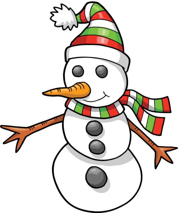 Transparent Snowman Christmas Winter Christmas Ornament for Christmas
