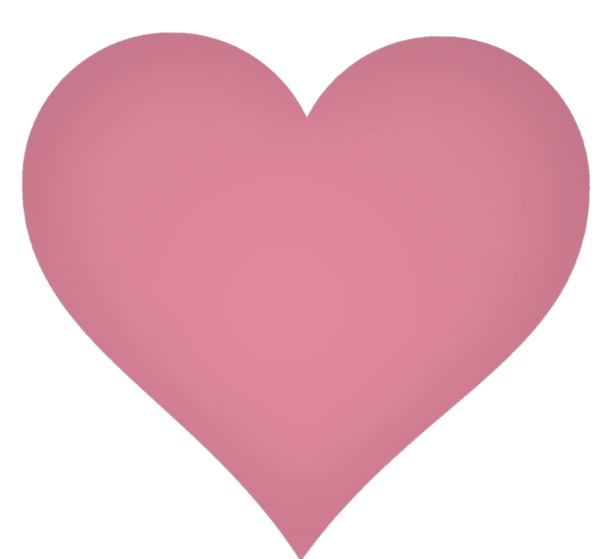 Transparent Pink M Rtv Pink Pink Heart for Valentines Day
