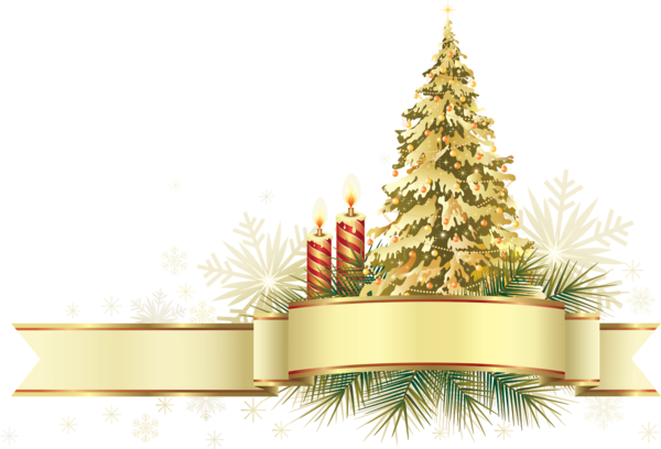 Transparent Christmas Decoration Christmas Ornament Gold Fir Pine Family for Christmas