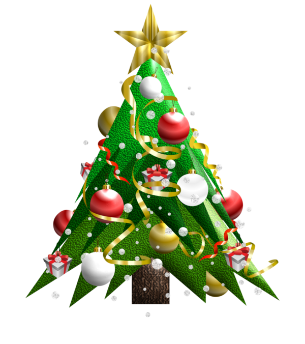 Transparent Christmas Tree Christmas Ornament Santa Claus Christmas Decoration for Christmas