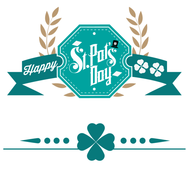 Transparent Saint Patricks Day Saint Drawing Logo Text for St Patricks Day