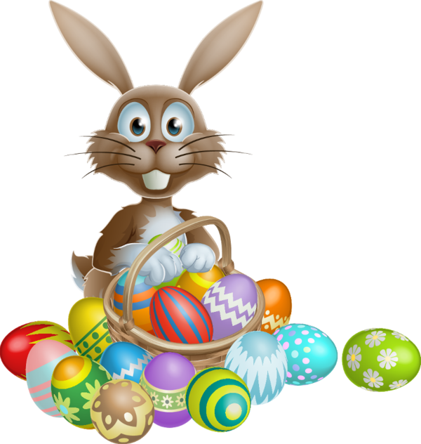 Transparent Easter Bunny Hare Easter Easter Egg for Easter