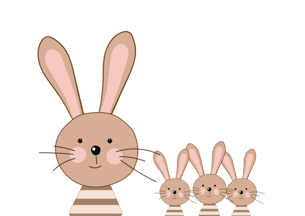 Transparent Easter Bunny Easter Rabbit Rabbits And Hares for Easter