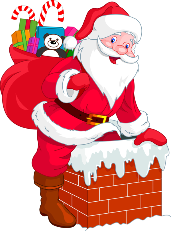 Transparent Santa Claus Christmas Saint Nicholas Day for Christmas