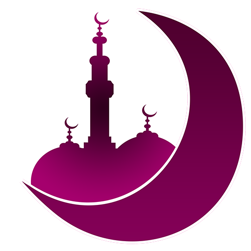 Transparent Ramadan Sticker Islam Pink Purple for Ramadan