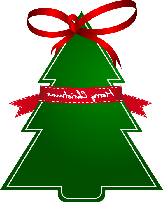 Transparent Christmas Tree Green Tree Fir Pine Family for Christmas