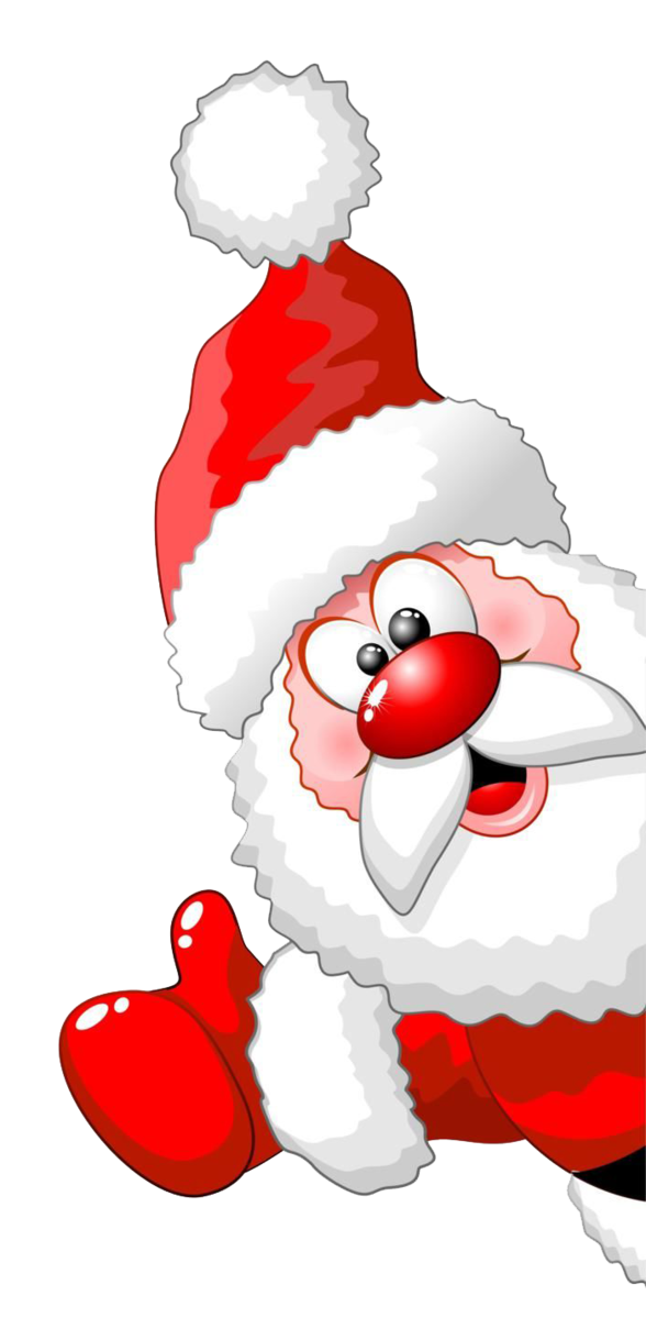 Transparent Santa Claus Christmas Day Clip Art Christmas Red for Christmas