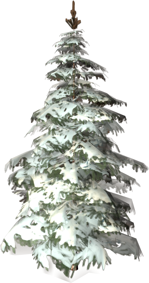 Transparent Spruce Christmas Ornament Fir Christmas Tree Tree for Christmas
