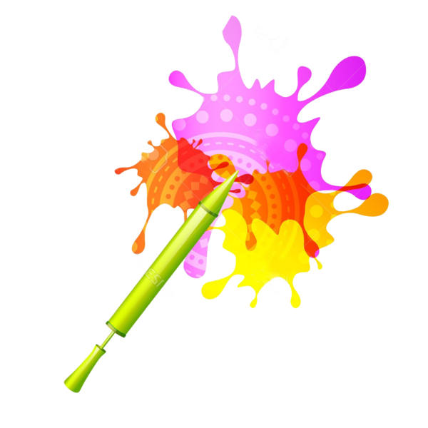 Transparent Paint Holi Color Flower Petal for Holi