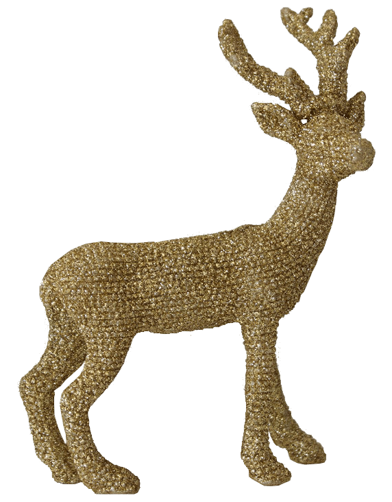 Transparent Rudolph Reindeer Deer Wildlife for Christmas