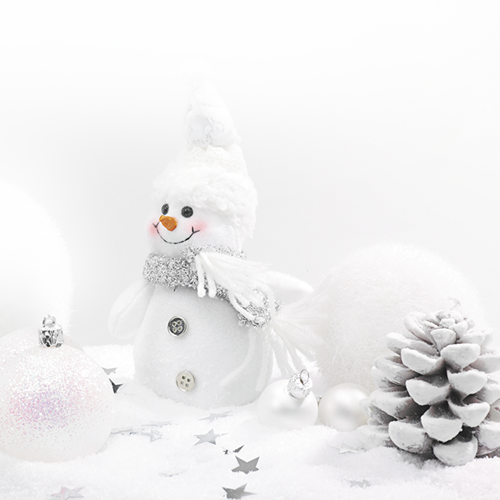 Transparent Snowman Christmas Theme Christmas Ornament for Christmas