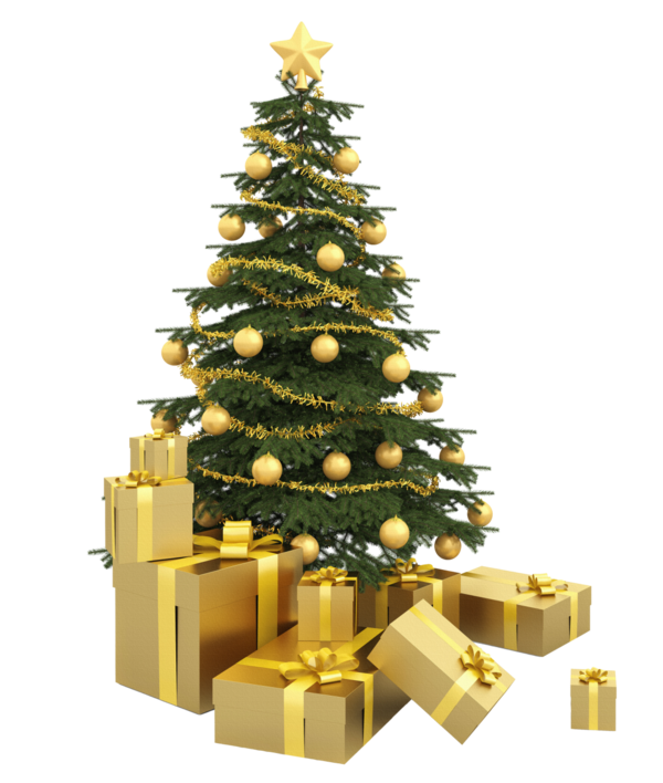 Transparent New Year Tree Artificial Christmas Tree New Year Fir Evergreen for Christmas