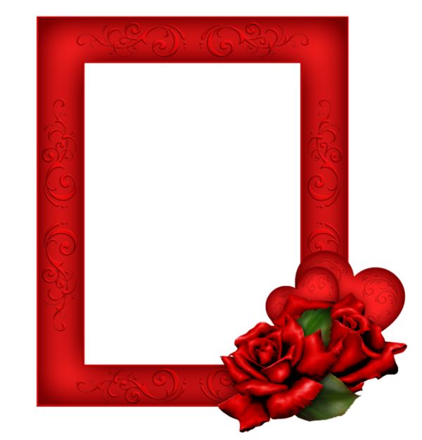 Transparent Borders And Frames Picture Frames Daum Crystal Roses Small Frame Flower Red for Valentines Day
