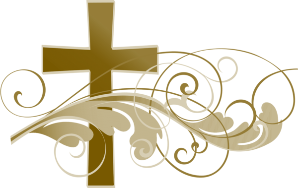 Transparent Bible Christian Cross Easter Cross Symbol for Easter