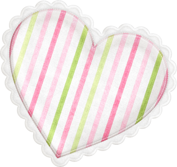 Transparent Heart Paper Scrapbooking Pink for Valentines Day