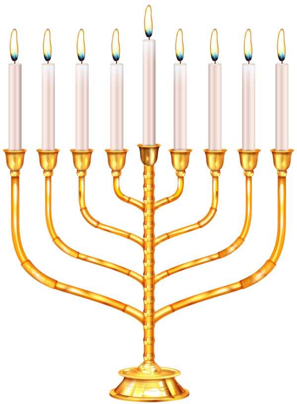 Transparent Menorah Hanukkah Celebration Hanukkah Event for Hanukkah