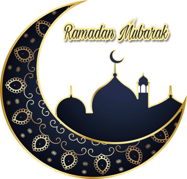 Transparent Eid Alfitr Ramadan Eid Aladha Circle Label for Ramadan