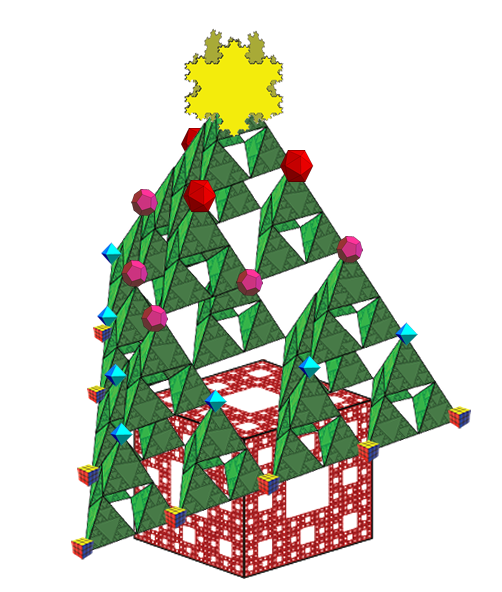 Transparent Christmas Tree Mathematics Christmas Fir Pine Family for Christmas