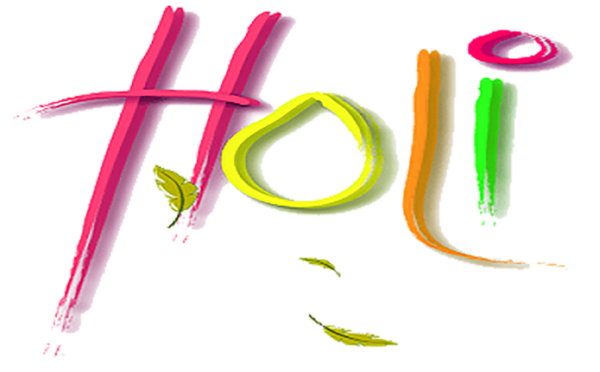 Transparent Holi Editing Presentation Line for Holi