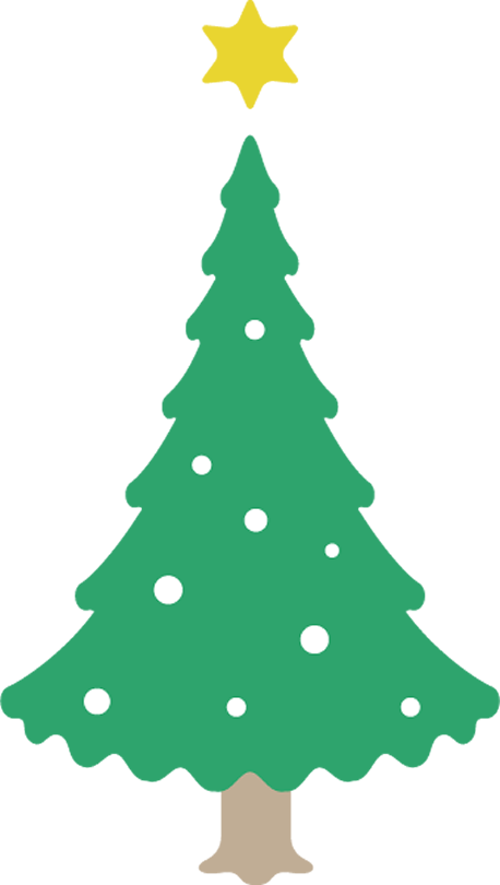 Transparent Christmas Tree Colorado Spruce Oregon Pine for Christmas