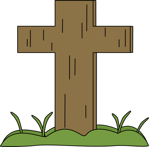 Transparent Easter Cross Christian Cross Plant Symbol for Easter